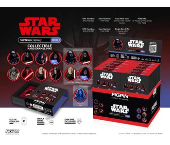 Figpin Star Wars Sith Mystery Minis