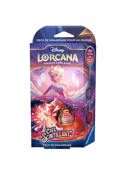 Lorcana Ciel Scintillant - Prêt  a se Lacher Ralph & Elsa (Francais)