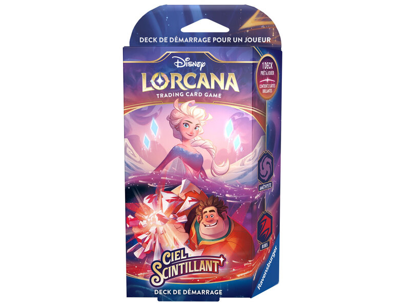 Disney Lorcana Ciel Scintillant - Prêt  a se Lacher Ralph & Elsa (FR)