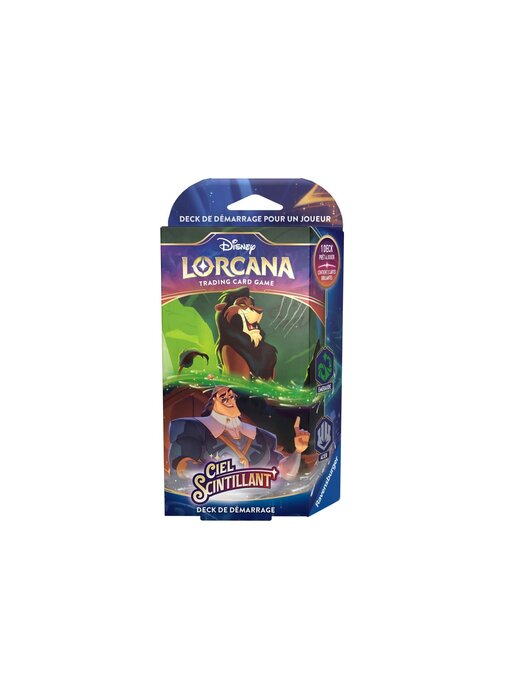 Lorcana Ciel Scintillant - Une Liste d'invités Rugissante Scar et Kronk (FR)