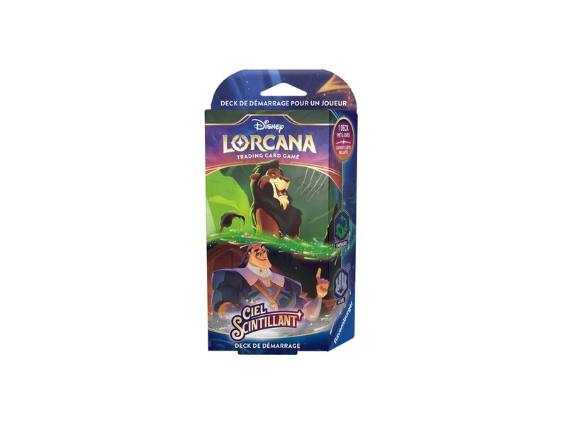 Disney Lorcana Ciel Scintillant - Une Liste d'invités Rugissante Scar et Kronk (FR)