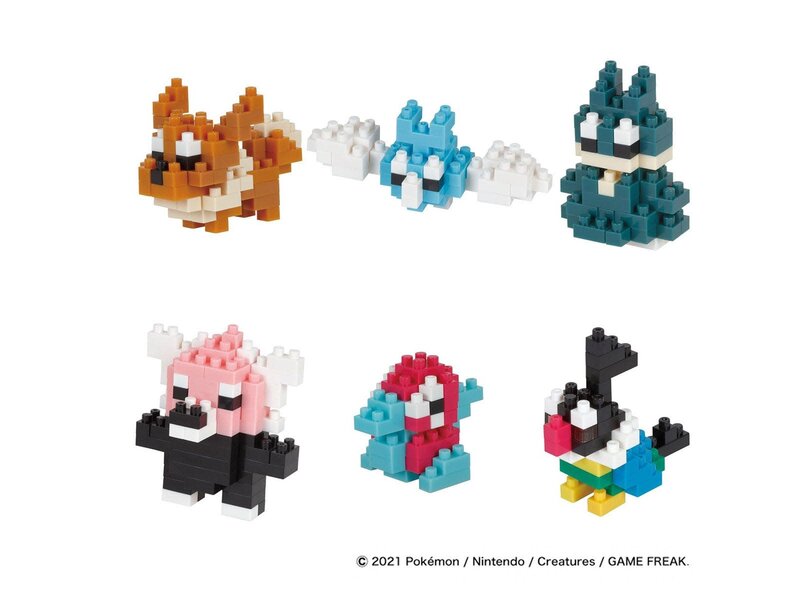 Nanoblock Nanoblock Mininano Series Pokemon Type Normal Set 1