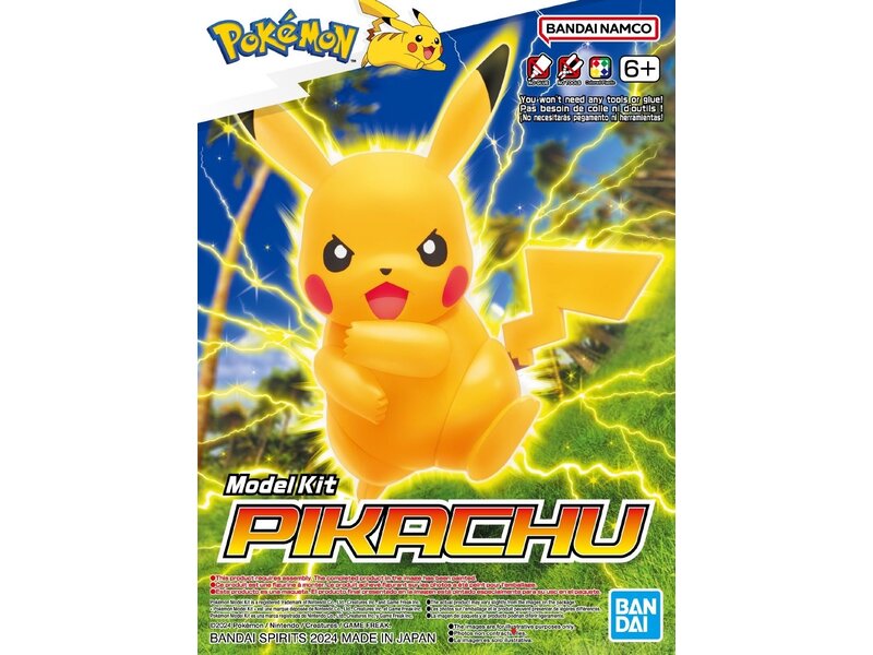 Bandai Bandai Pokémon Model Kit Pikachu