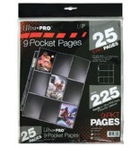 Ultra-Pro Ultra Pro Page 9 Pockets Pro Silver Series X 25