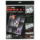 Ultra Pro Page 9 Pockets Pro Silver Series X 25
