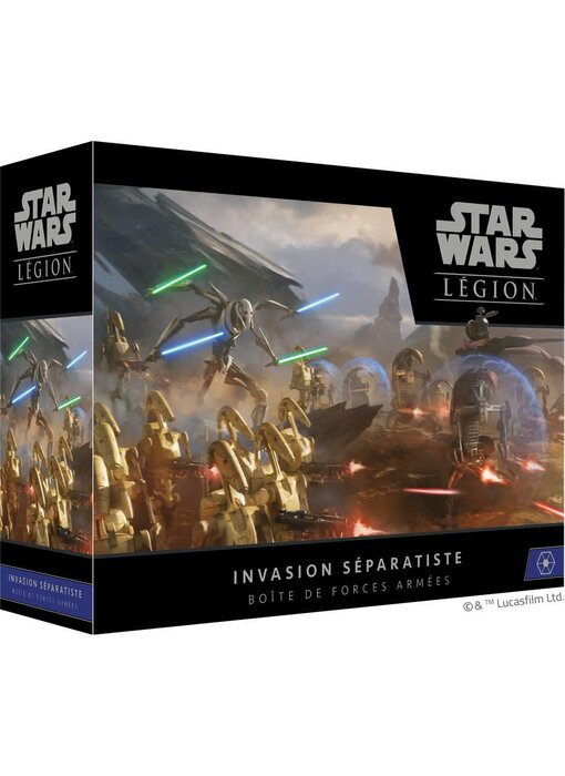 Star Wars - Legion - Battle Force Starter Set - Separatist Invasion (French)
