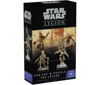 Star Wars Legion - Sun Fac & Poggle the Lesser Commander Expansion