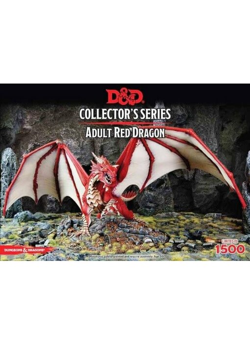 D&D Minis Collector Series - Red Dragon Unpainted