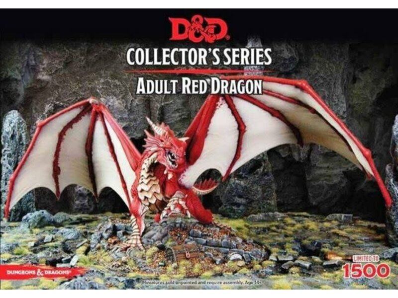 D&D Minis Collector Series - Red Dragon Unpainted