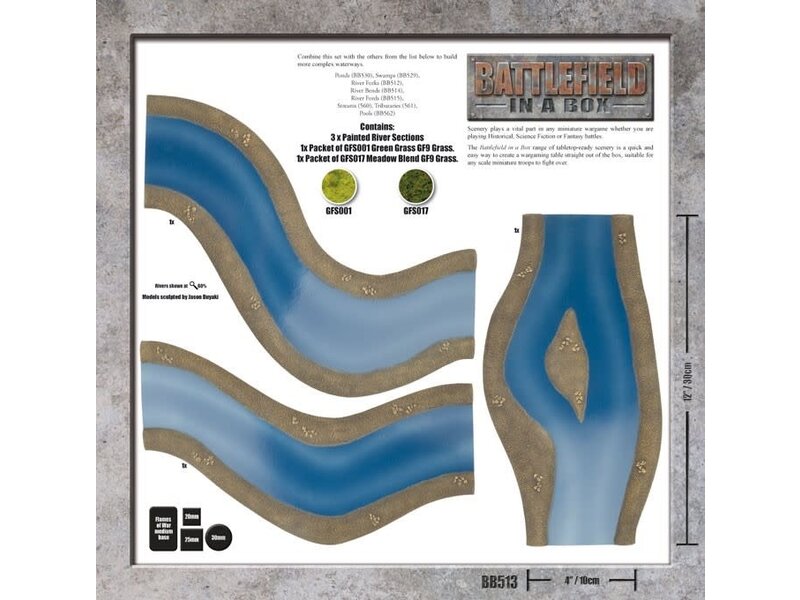 Battlefield in a Box Battlefield In A Box - River Expansion - Fork