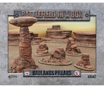 Battlefield In A Box - Badlands Pillars - Mars