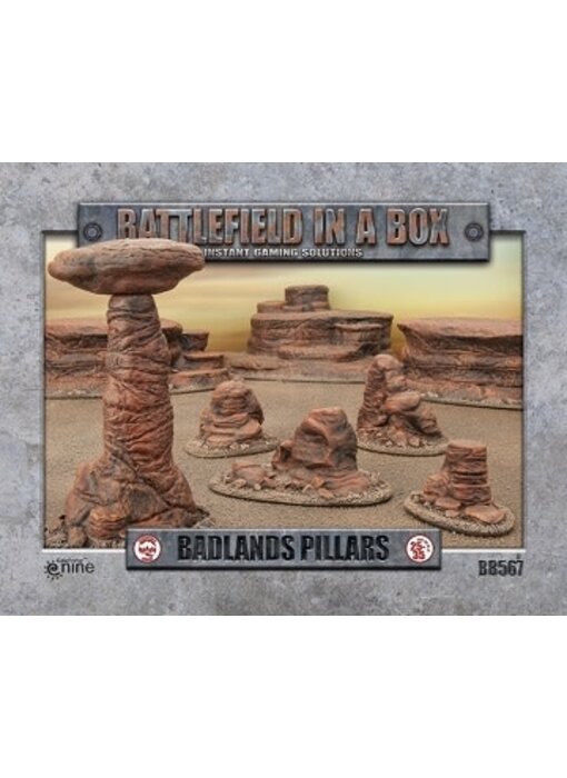 Battlefield In A Box - Badlands Pillars - Mars