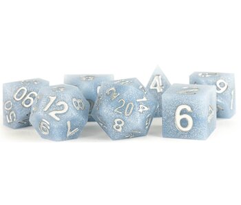Silicone 7 Dice Set Rubber Glacial Debris 16mm