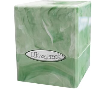Ultra Pro D-box Satin Cube Lime Green/white