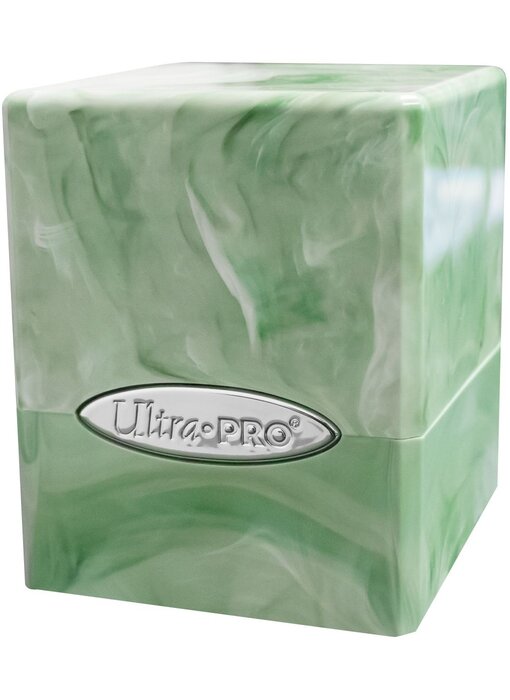 Ultra Pro D-box Satin Cube Lime Green/white