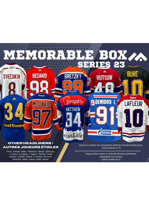 Memorable Authentic Box Jersey Edition - Series 23