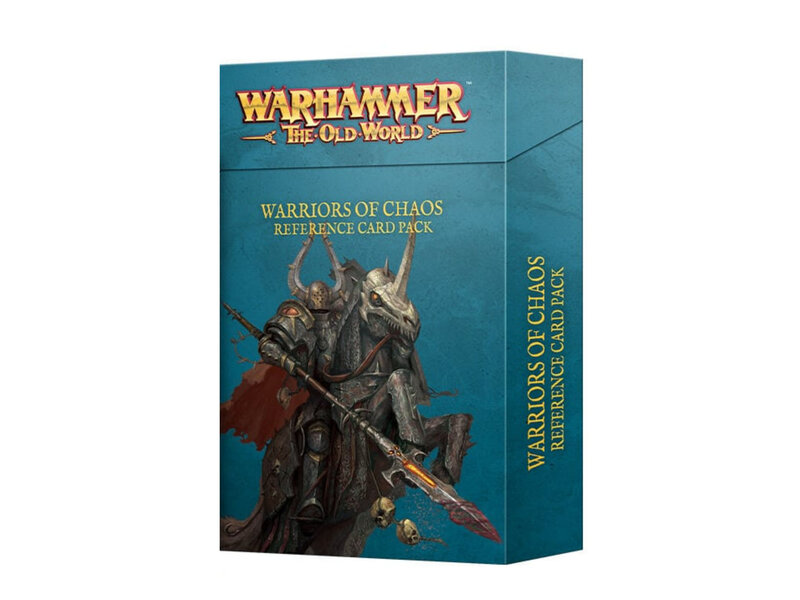 Games Workshop Warriors Of Chaos Reference Cards