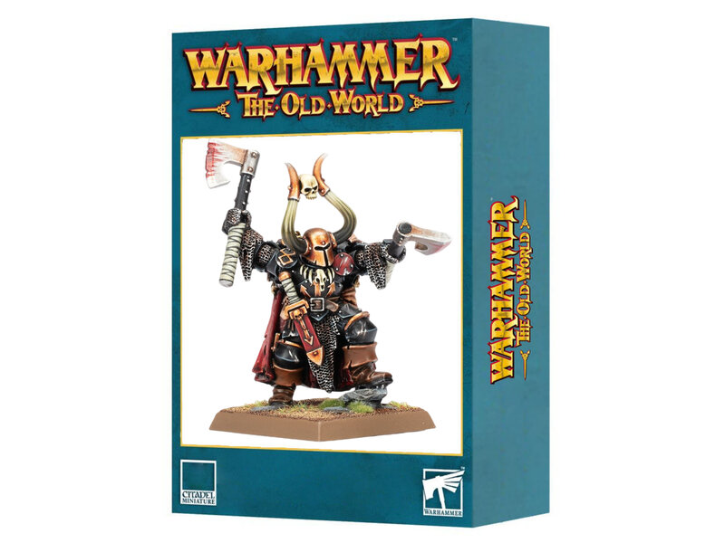 Games Workshop Warriors Of Chaos Champion Of Chaos with Additional Hand Weapon