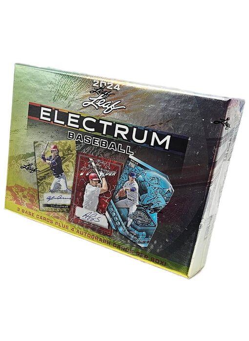 2024 Leaf Electrum Baseball Hobby Box