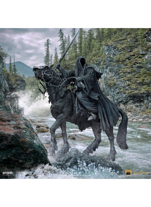 Nazgul on Horse Deluxe 1:10 Scale Statue by Iron Studios