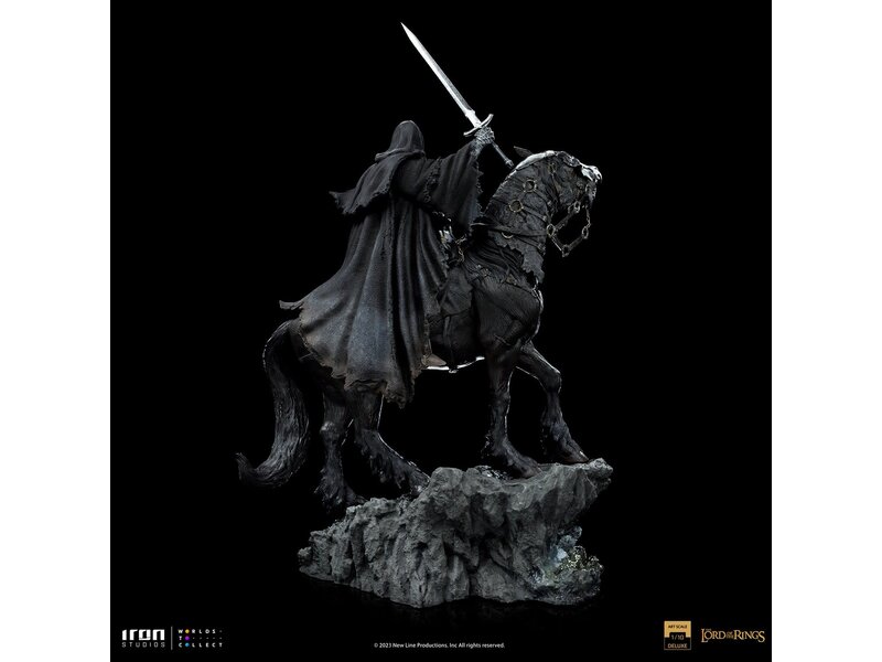 Sideshow Nazgul on Horse Deluxe 1:10 Scale Statue by Iron Studios