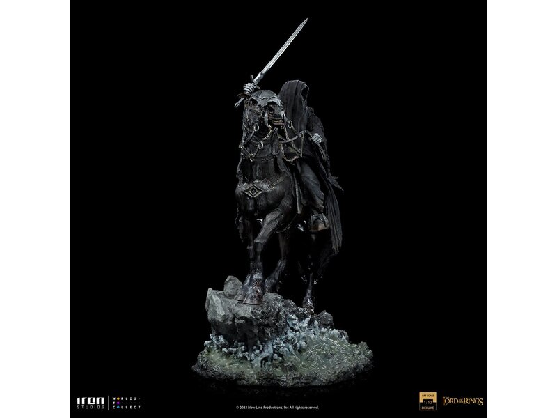 Sideshow Nazgul on Horse Deluxe 1:10 Scale Statue by Iron Studios