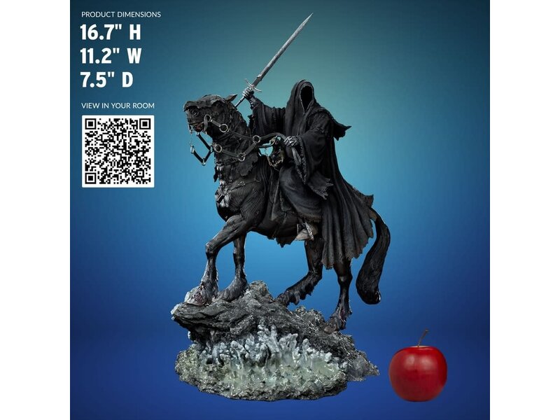 Sideshow Nazgul on Horse Deluxe 1:10 Scale Statue by Iron Studios