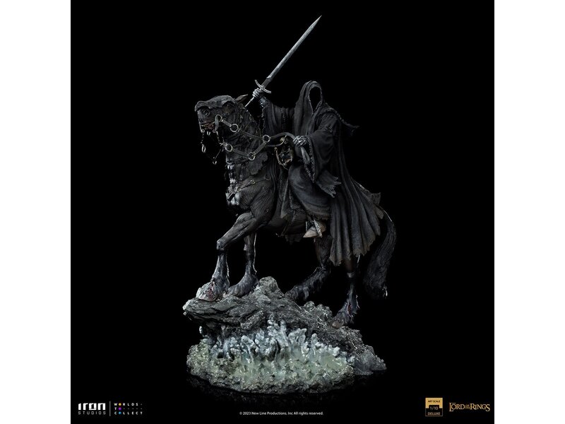 Sideshow Nazgul on Horse Deluxe 1:10 Scale Statue by Iron Studios