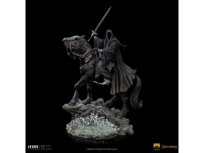 Sideshow Nazgul on Horse Deluxe 1:10 Scale Statue by Iron Studios