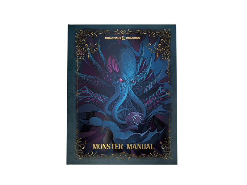 Wizards of the Coast D&D 2024 Monster Manual Alternative Cover
