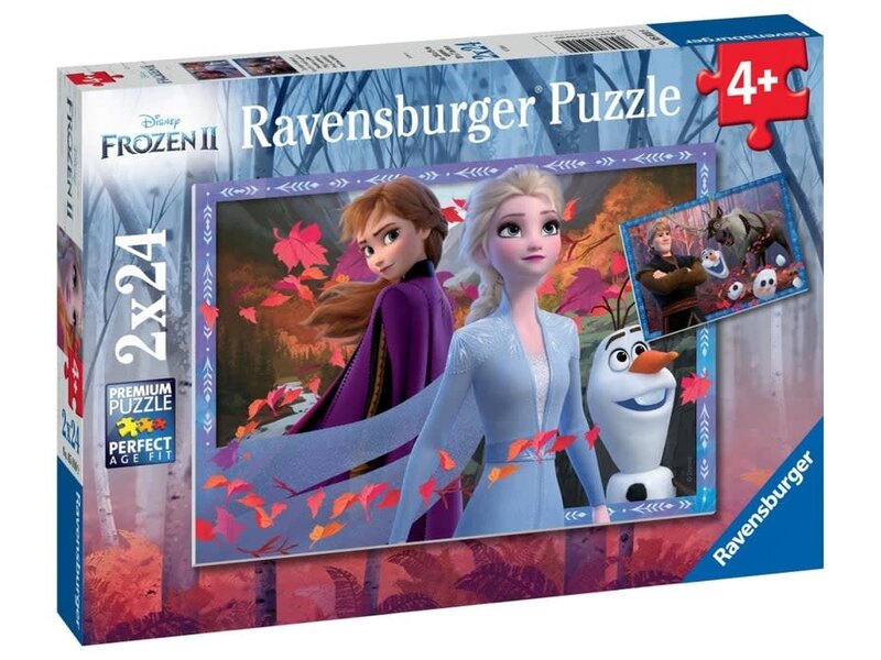 Ravensburger Frosty Adventures 2 x 24 pc Puzzle