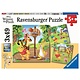Pooh Sports Day 3 x 49 pc Puzzle