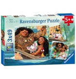 Ravensburger Born to Voyage  3 x 49 pc Puzzle