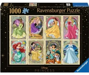 Art Nouveau Princesses 1000 pc Puzzle