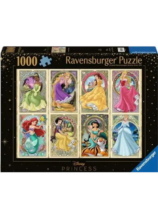 Art Nouveau Princesses 1000 pc Puzzle