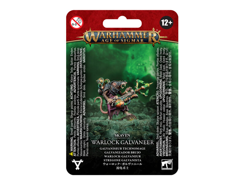 Games Workshop Skaven Warlock Galvaneer