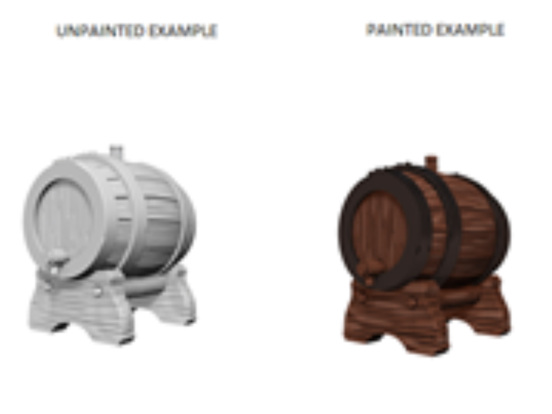 Wizkids Wizkids Unpainted Minis Wv2 Keg Barrels