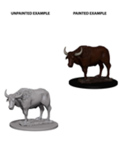 Wizkids Unpainted Minis Wv4 Oxen