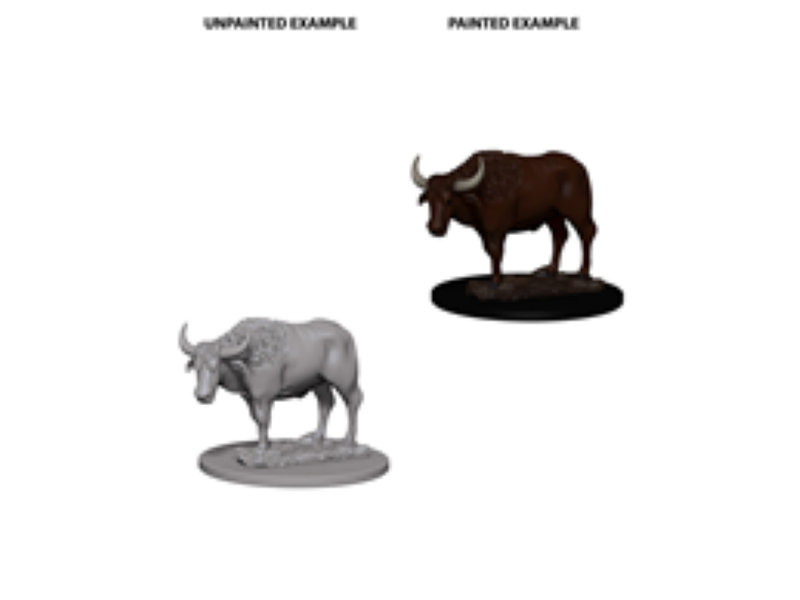 Wizkids Wizkids Unpainted Minis Wv4 Oxen