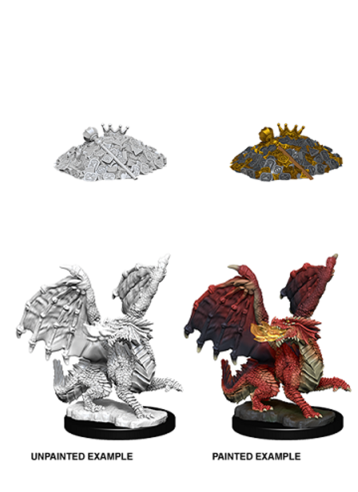 D&D Unpainted Minis Wv10 Red Dragon Wyrmling