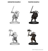 Wizkids D&D Unpainted Minis Wv4 Earth Genasi Male Fighter