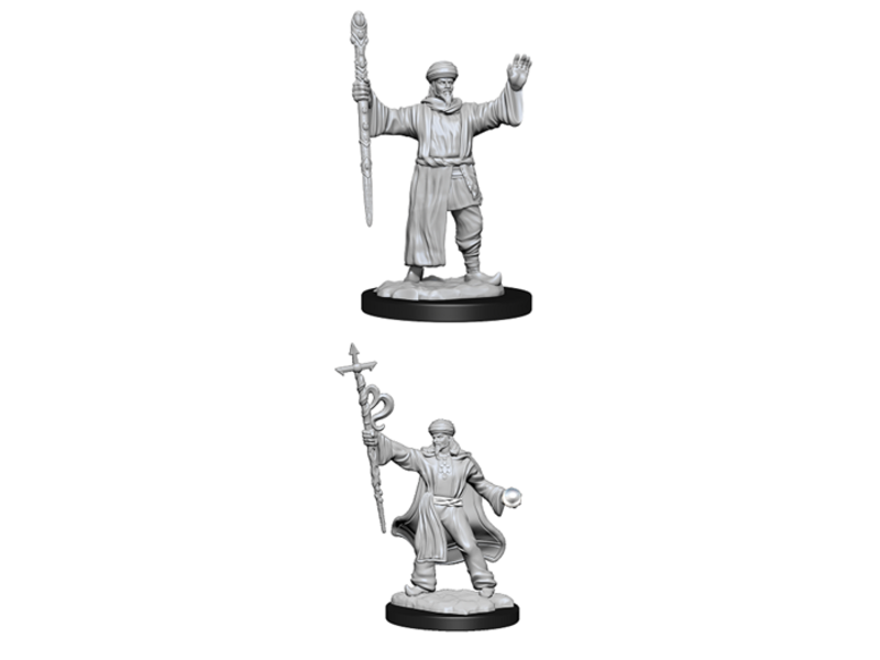 Wizkids D&D Unpainted Minis Wv13 Human Wizard Male