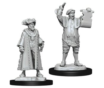 Wizkids Unpainted Minis Wv10 Mayor And Town Crier