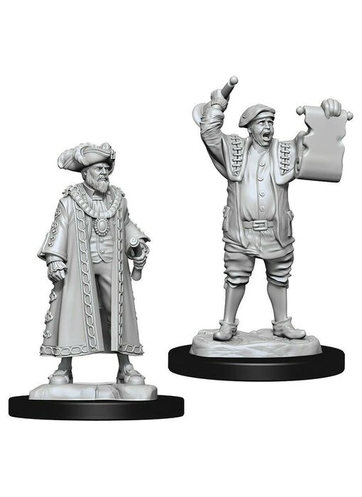Wizkids Unpainted Minis Wv10 Mayor And Town Crier