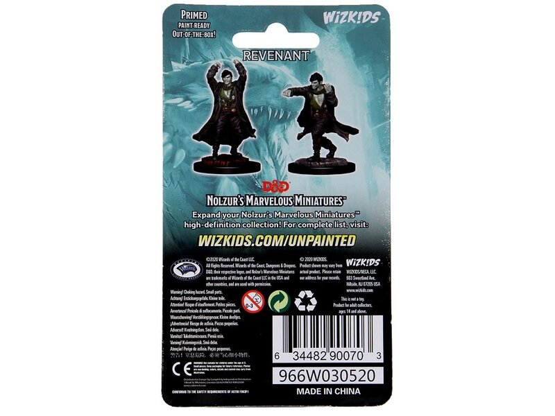 Wizkids D&D Unpainted Minis Wv12 Revenant