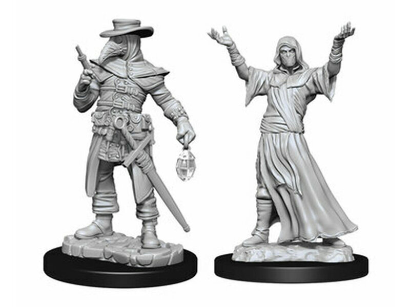 Wizkids Wizkids Unpainted Minis Wv15 Plague Doctor/Cultist