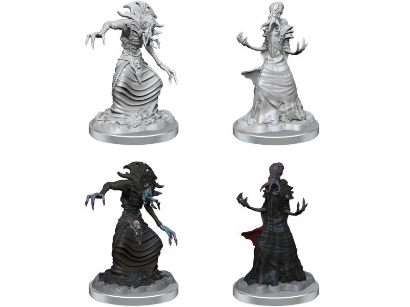 Wizkids D&D Unpainted Minis Wv18 Mind Flayers