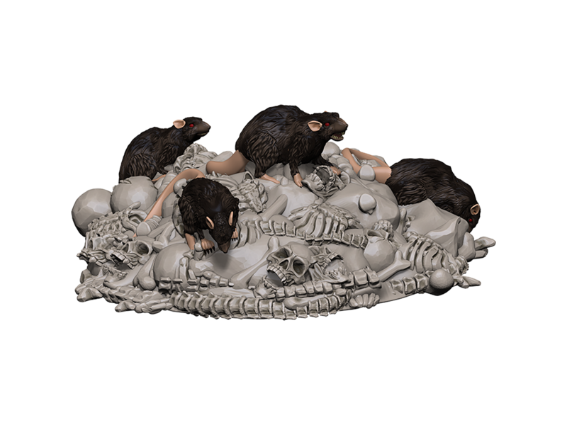 Wizkids D&d Icons Adventure In A Box Wererat Den