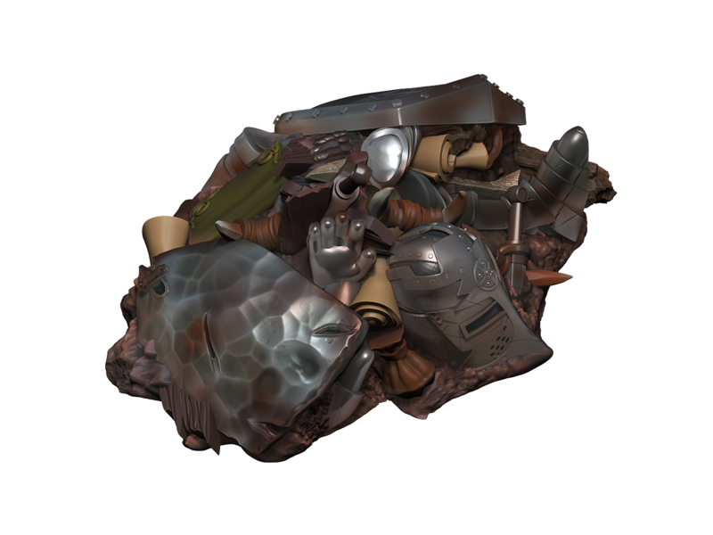 Wizkids D&d Icons Adventure In A Box Wererat Den