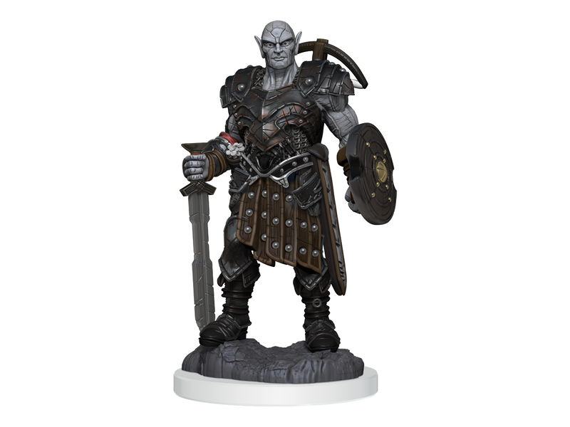 Wizkids D&d Unpainted Minis Wv20 Earth Genasi Fighter